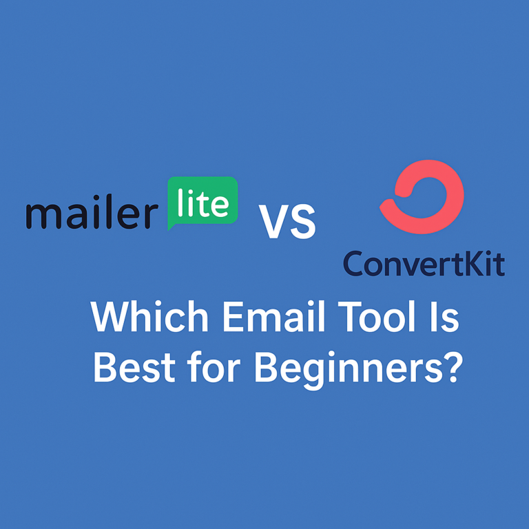 MailerLite vs ConvertKit email platform comparison for beginner entrepreneurs