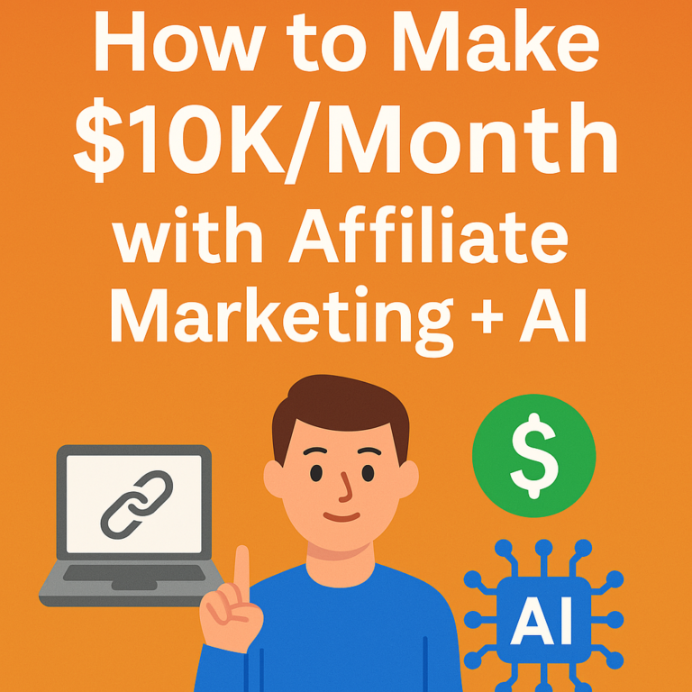 A beginner guide to affiliate marketing using AI tools to earn $10K/month