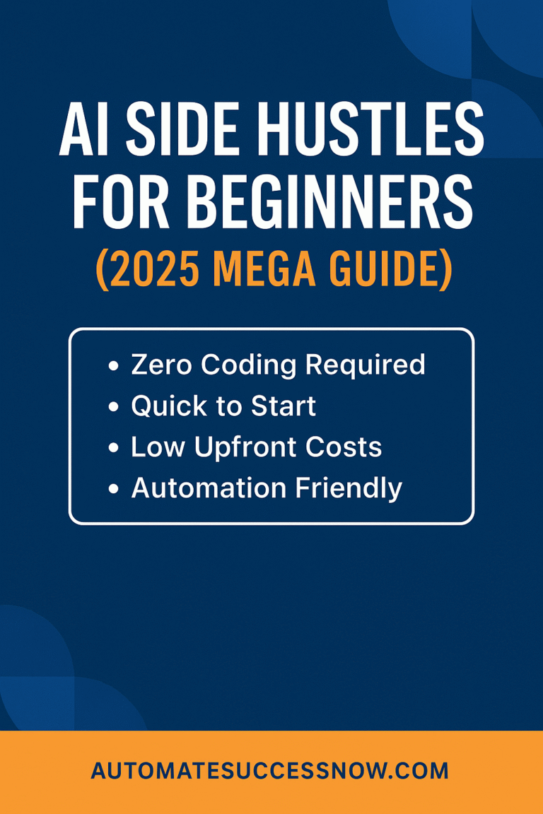 AI Side Hustles for Beginners