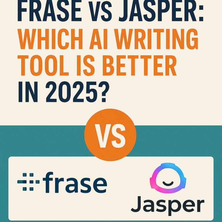 Frase vs Jasper: Which AI Writing Tool Is Better in 2025?