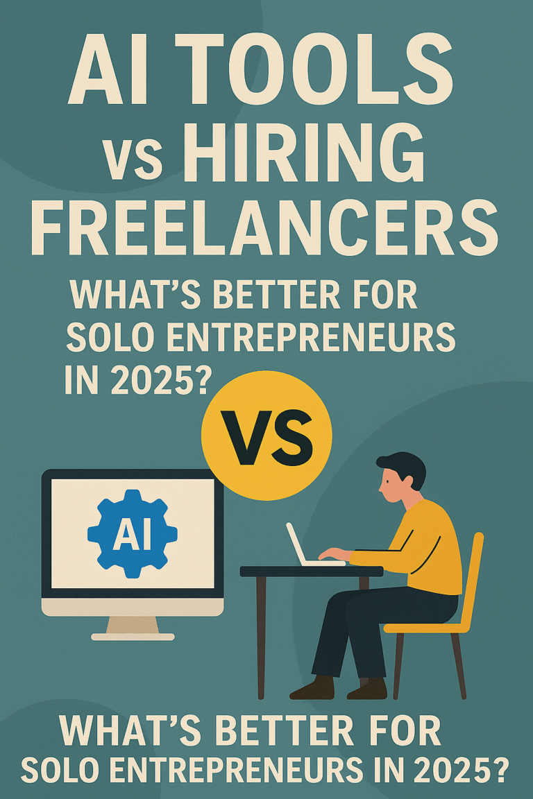 AI Tools vs Hiring Freelancers: Best choice for solo entrepreneurs in 2025?